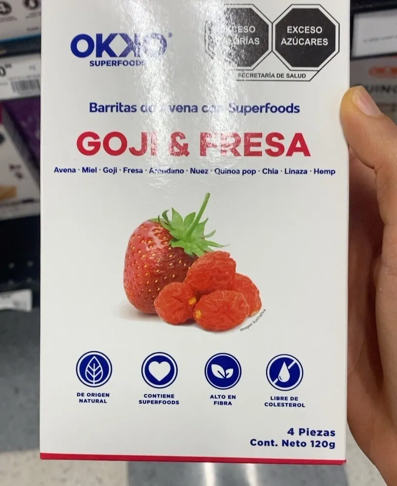 Barritas Goji & Fresa