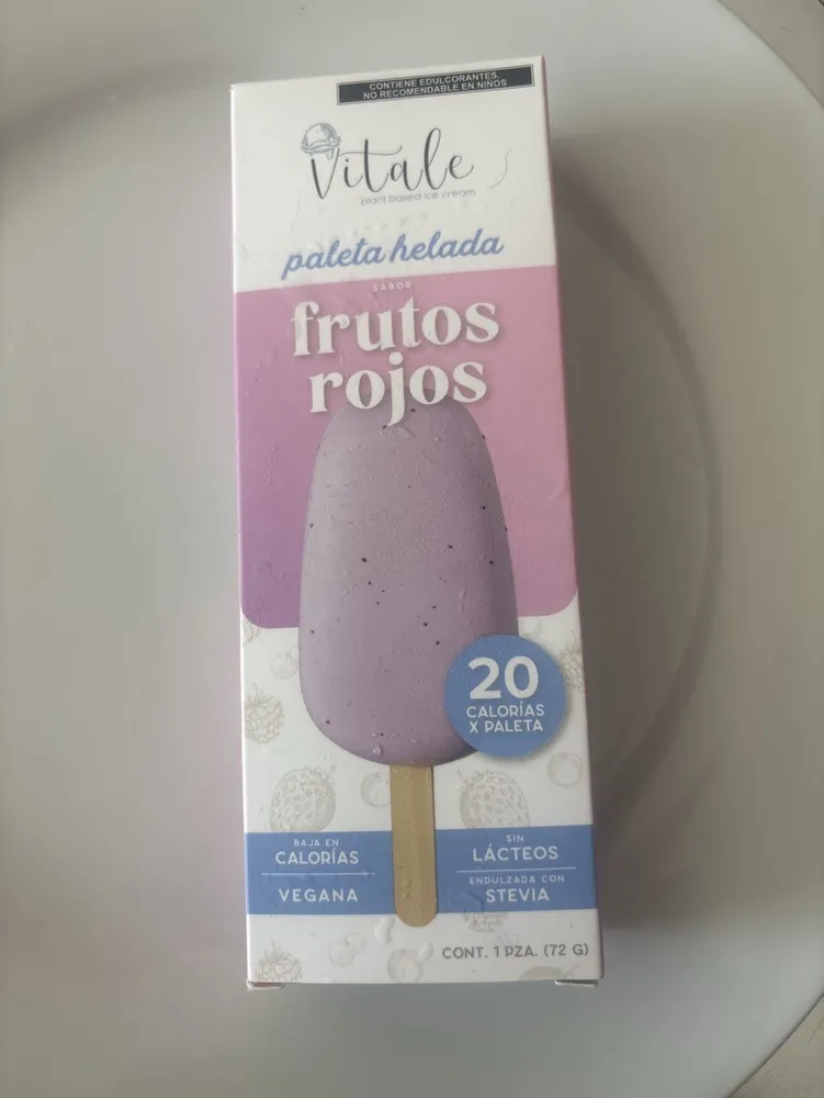 Paleta Helada - Frutos Rojo