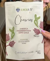 Chewies jamacia deshidratada con chile