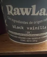 Helado vainilla negra
