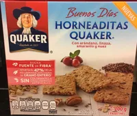 Horneaditas Quaker con arándano, linaza, amaranto y nuez