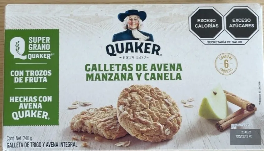 Galletas de avena manzana y canela