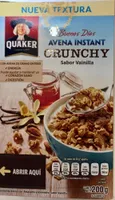 Buenos Días Avena Instant Crunchy Sabor Vainilla