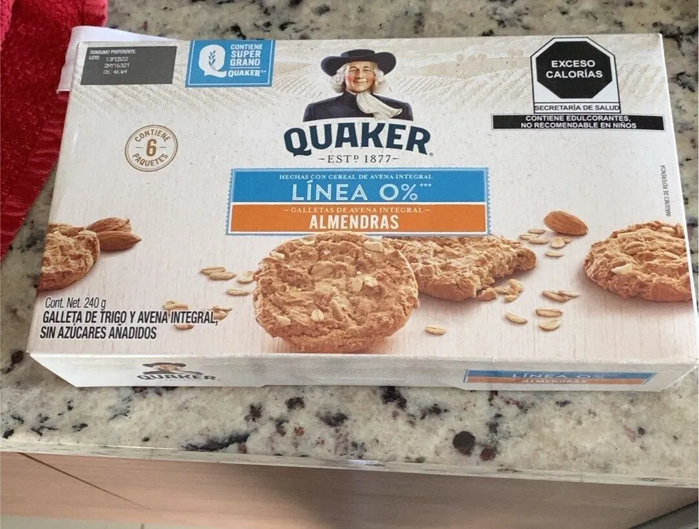 Galletas de avena integral almendras