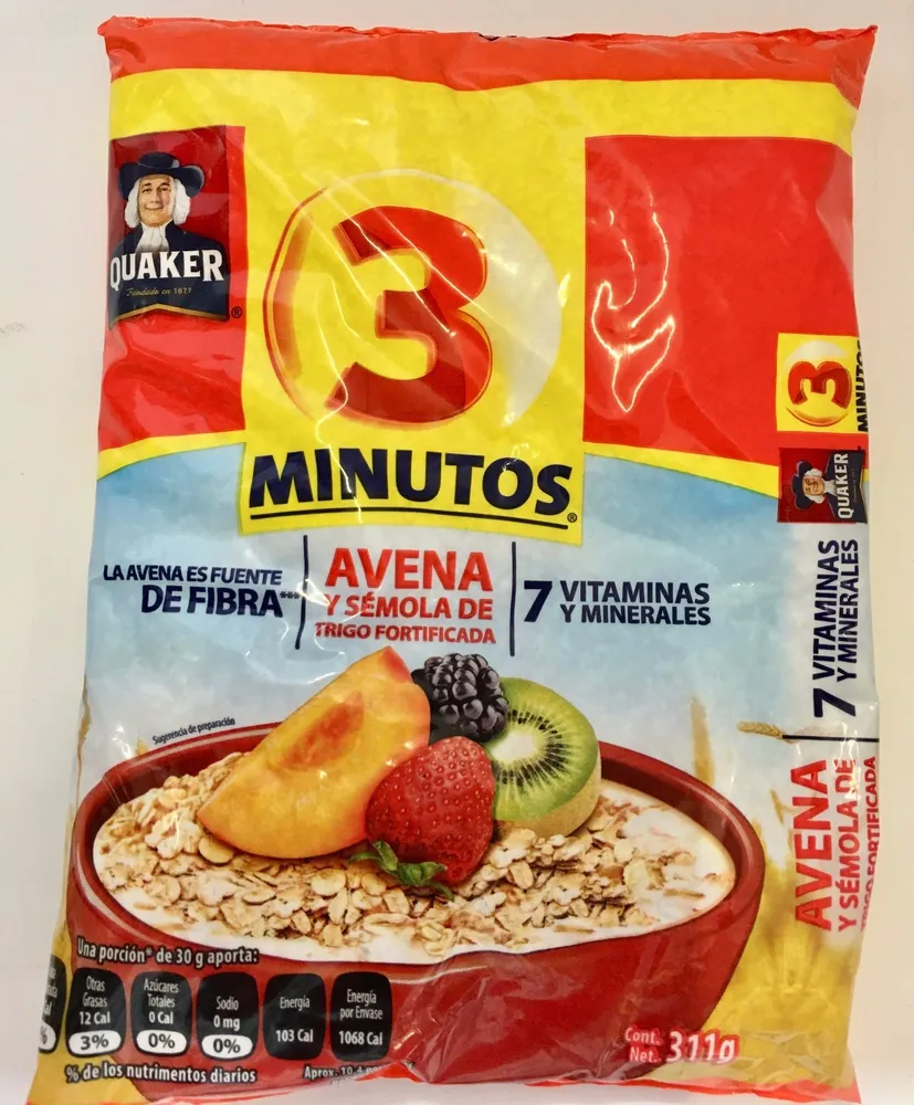 AVENA 3 MINUTOS