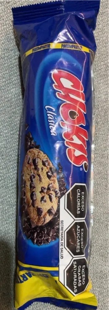 Galetas con chispas sabor a chocolate