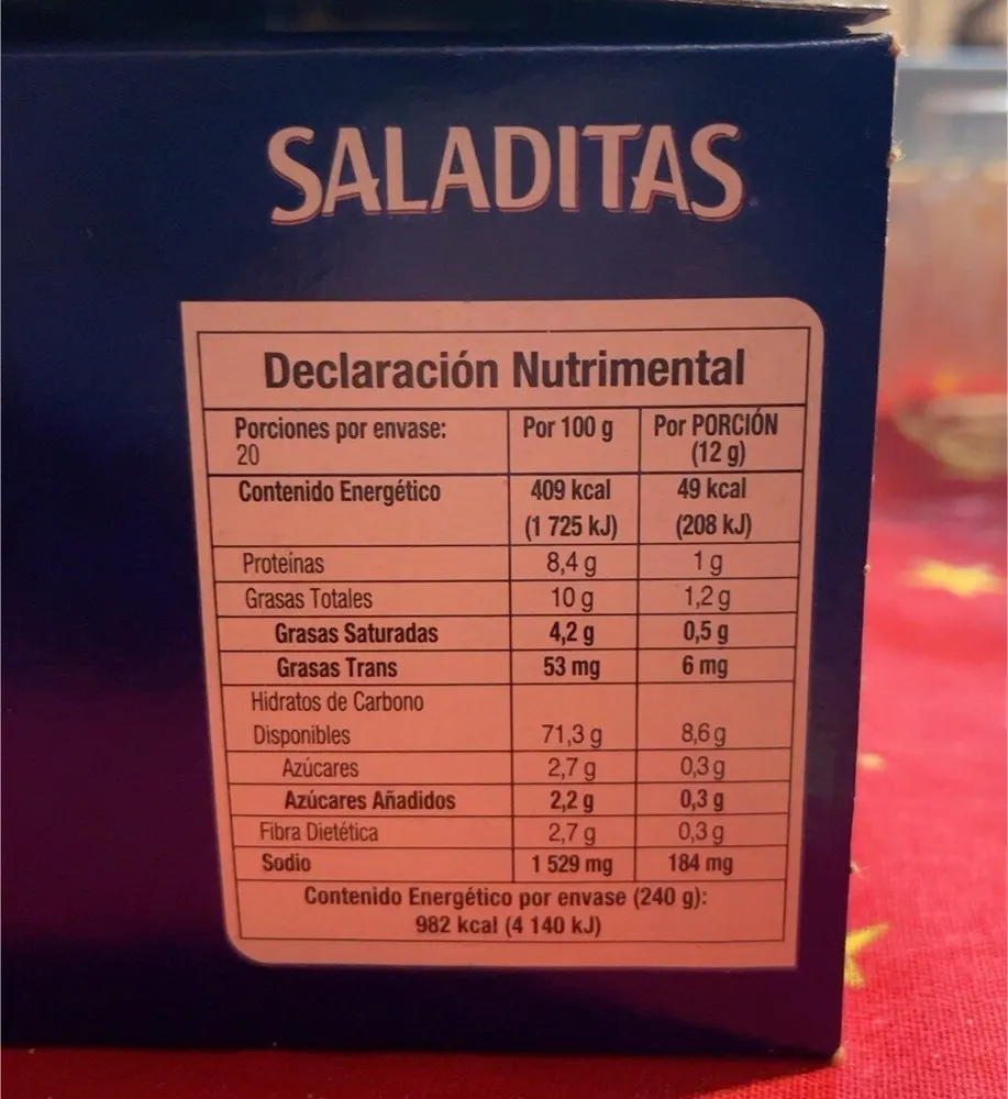 Galletas Gamesa Saladitas
