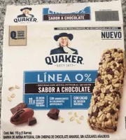 Barra de avena integral 0% chocolate amargo