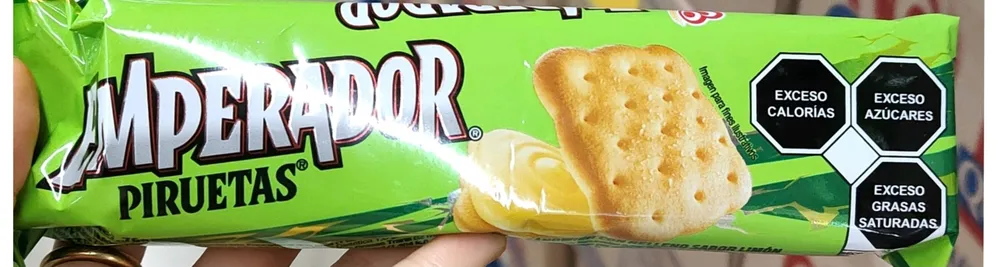 Galletas piruletas limón
