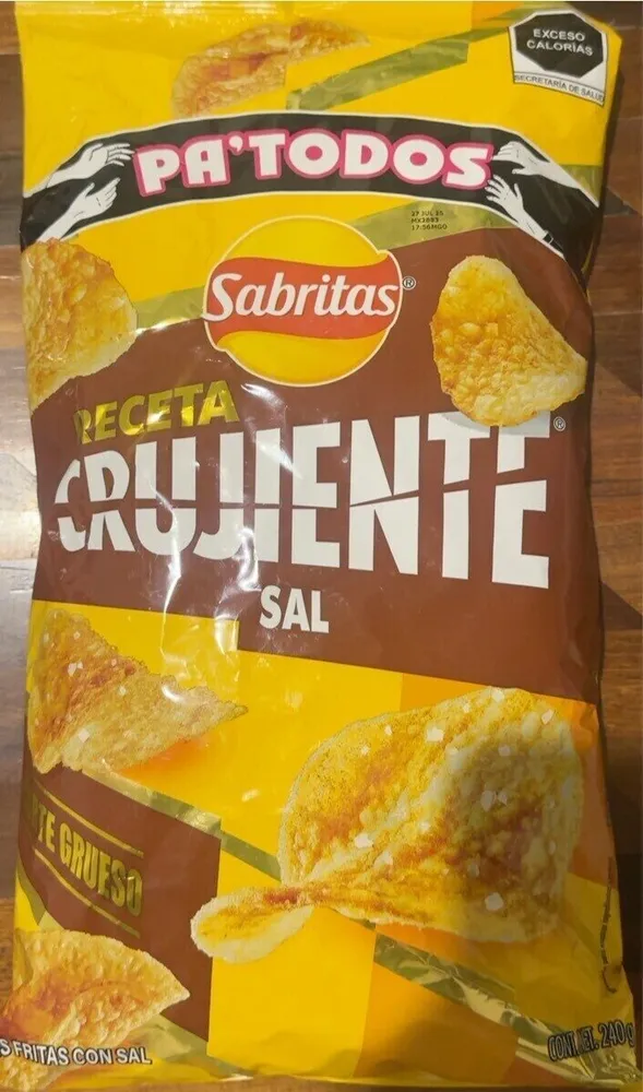 Receta Crujiente Sal