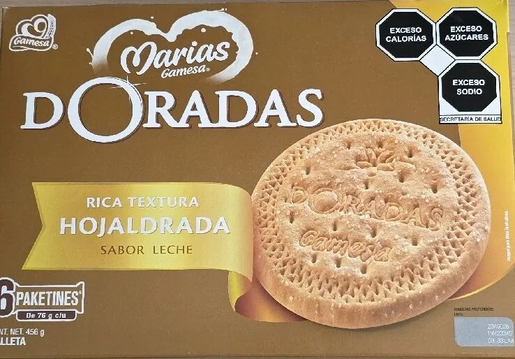 Doradas Hojaldrada sabor leche