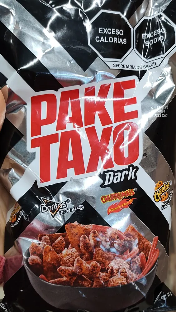 Botana salada sabor salsa inglesa dark mix