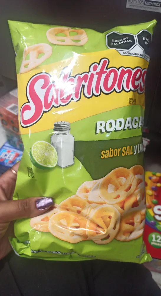 Sabritones Rodacas sabor sal y limón