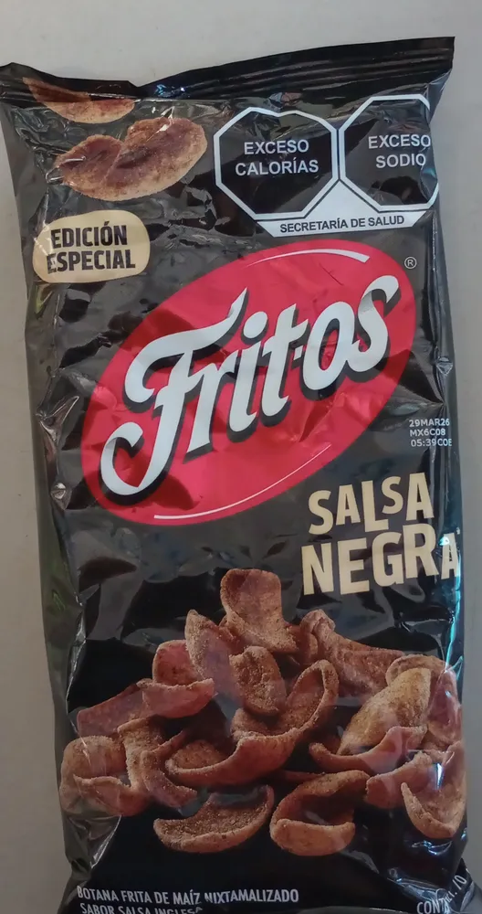 Fritos Salsa Negra