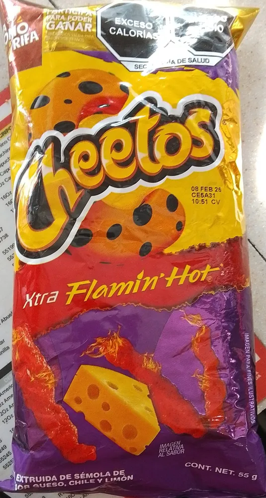 Cheetos Xtra Flamin Hot