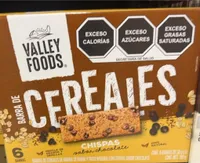 Barra de cereales chispas chocolate