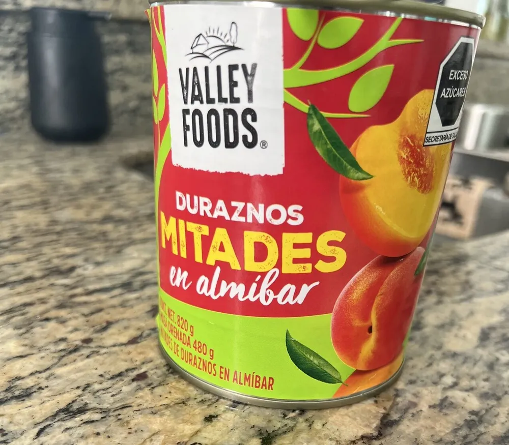 Duraznos Mitades En Almíbar (canned Peaches)