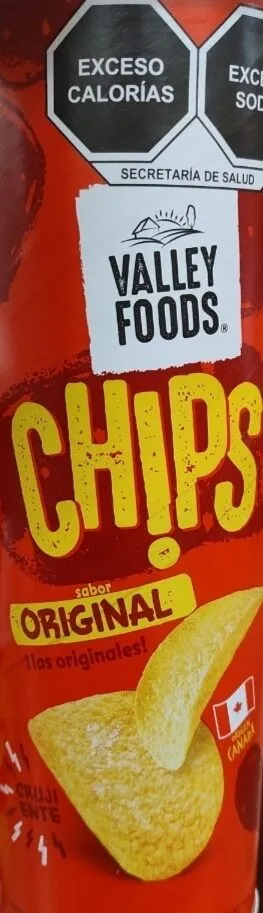Botana a base de papas sabor original
