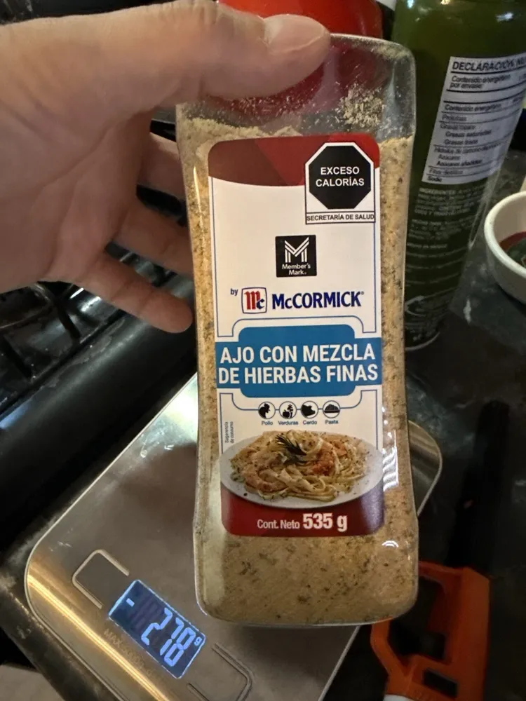 Ajo Con Mezcla De Hierbas Finas