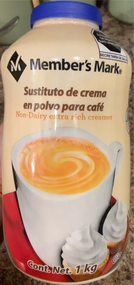 Non-dairy extra rich creamer