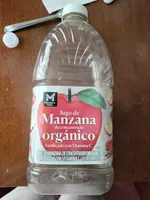 Jugo de manzana de concentrado orgánico fortificado con Vitamina C