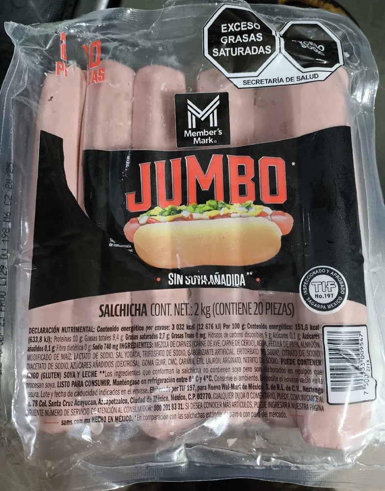 Salchichas Jumbo