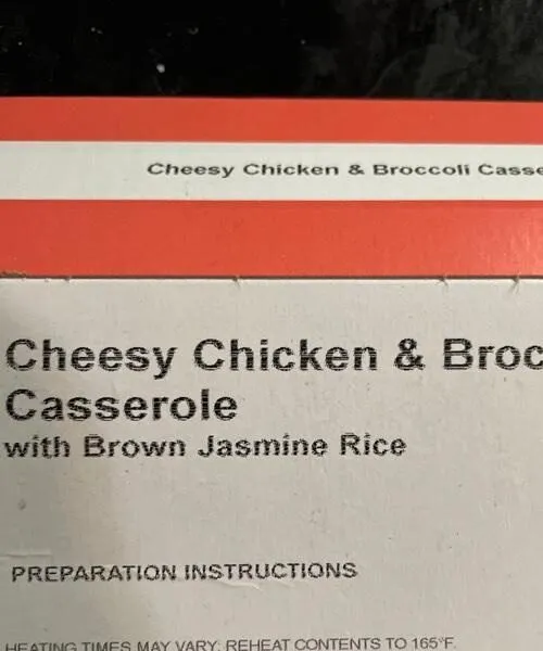 Cheesy chicken and broccoli caserole
