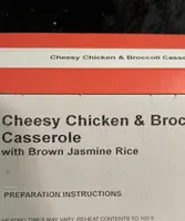 Cheesy chicken and broccoli caserole