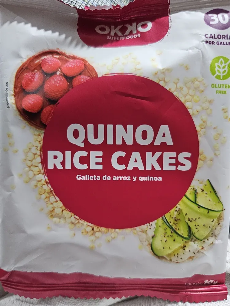 Quinoa rice cake