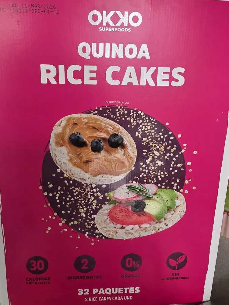 Quinoa Rice Cake - Okko - Okko