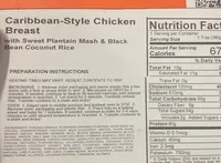 Caribbean-style chicken breast