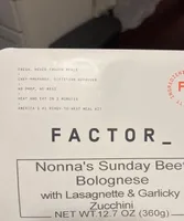Nonna’s Sunday beef bolognese with lasagnette & garlicky zucchini