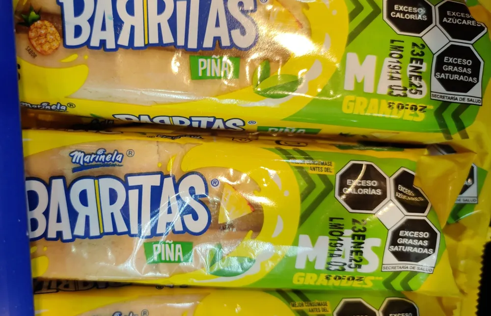 Barritas piña