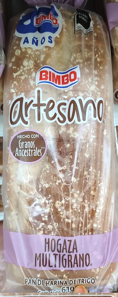 Pan Artesano Hogaza Multigrano