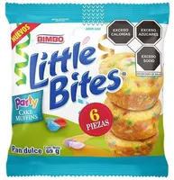 Little Bites party cake muffins Pan dulce