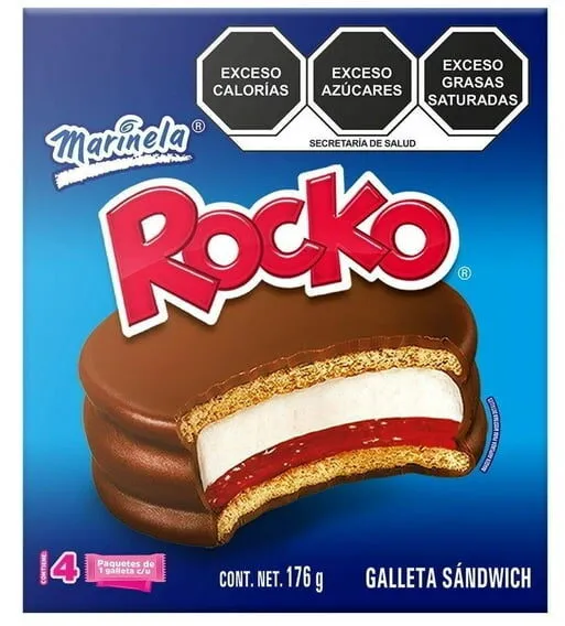 Rocko galleta sandwich