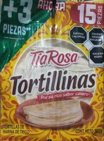 Tortillas de harina de trigo