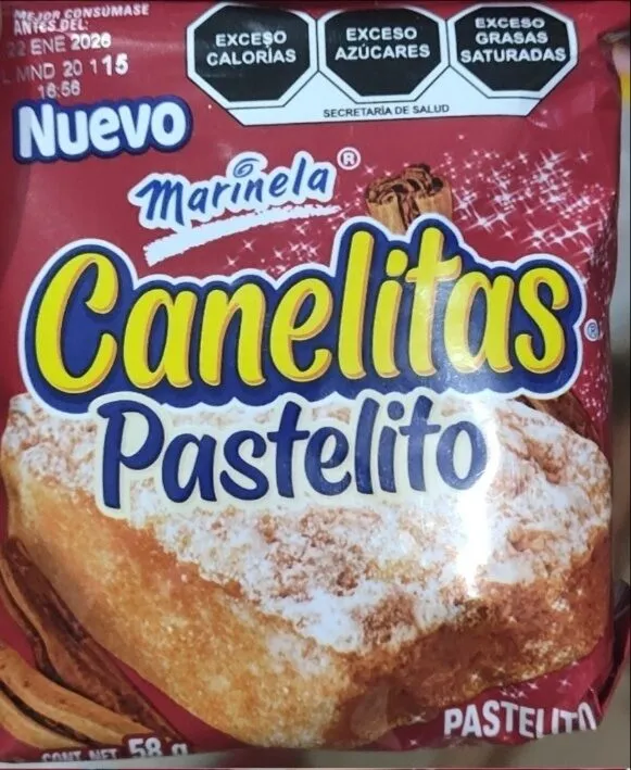 Pastelito sabor canela