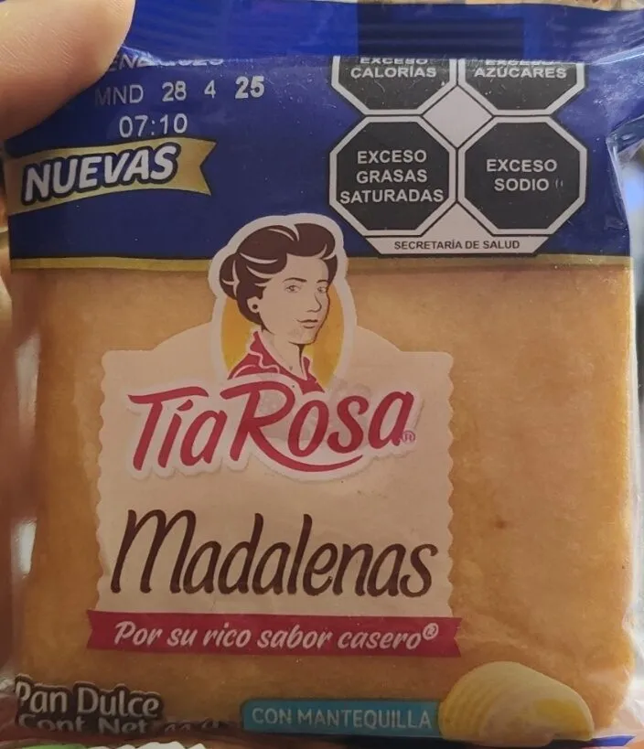Pan dulce Madalenas