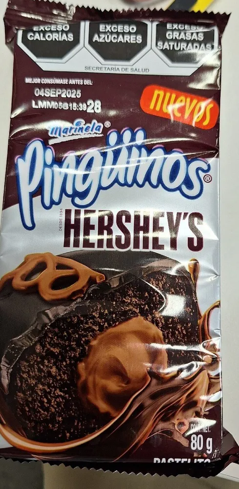 pingüinos hersheys