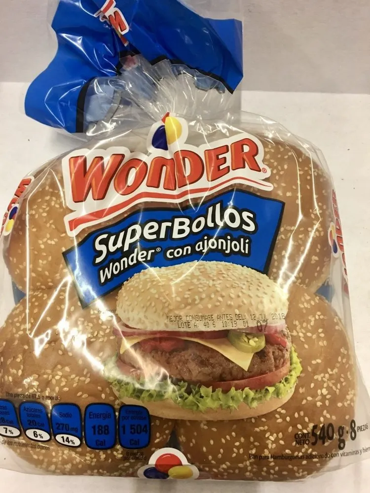 SuperBollos con Ajonjolí