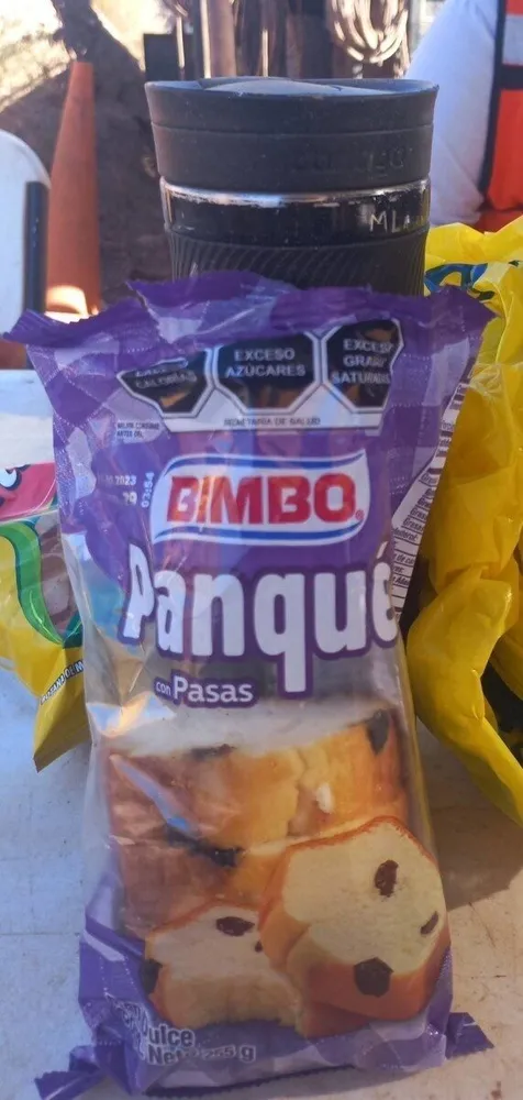 Panque con Pasas
