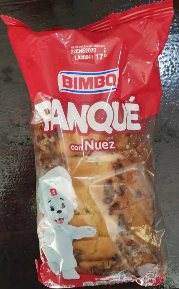Panqué con Nuez