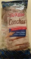 Conchas sabor vainilla y chocolate