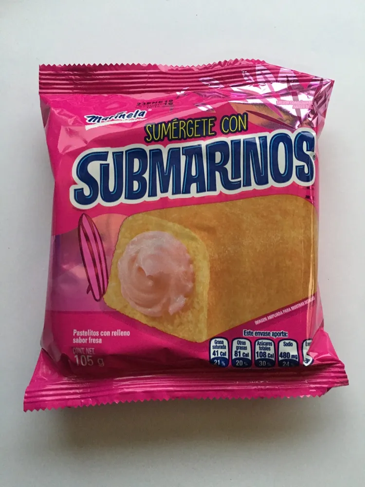 SUBMARINOS FRESA