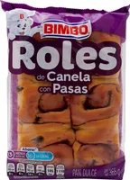 Roles De Canela Con Pasas Bimbo 300GR