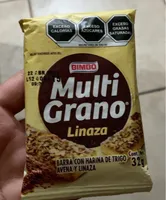 Barra Multigrano Linaza Bimbo 42GR.