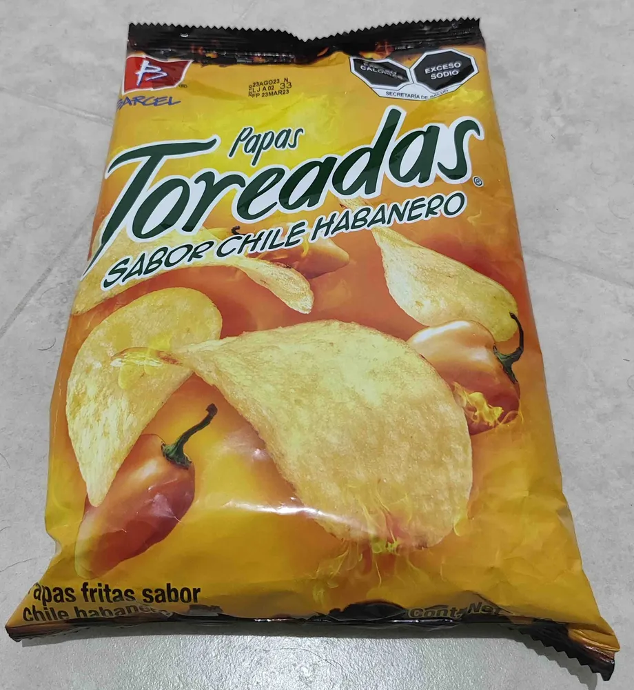 Papas Toreadas Sabor Chile Habanero