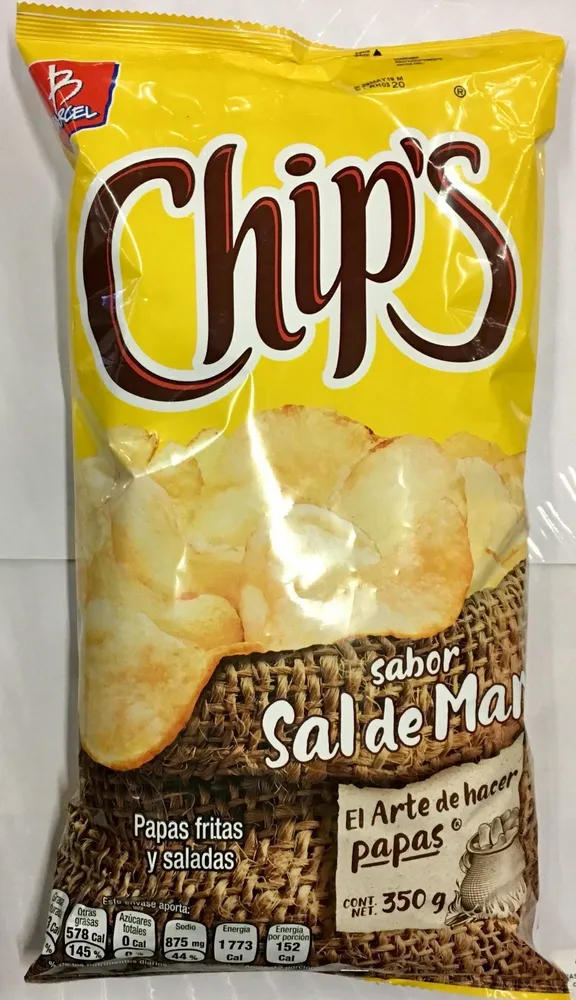 Chips sabor Sal de Mar