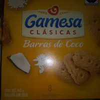 Galletas Gamesa Barras de coco clásicas